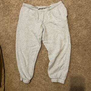 L light grey target joggers petite